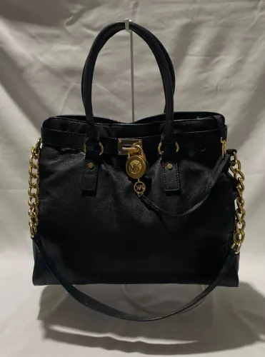 Bolsa Michael Kors Hamilton North South - couro - original