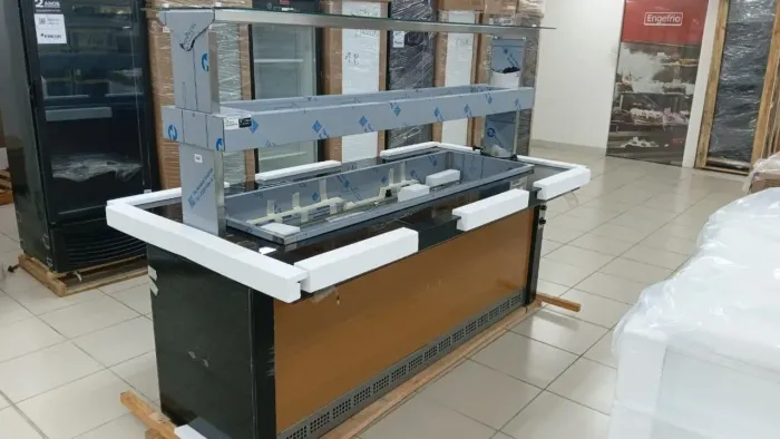 Buffet térmico 2M sem cubas 220v