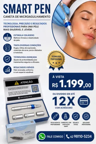 Caneta Microagulhamento 