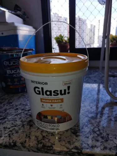 Tinta Suvinil Glasu! Muda Fácil Acrílica Fosca 3,6 L - Cor Areia