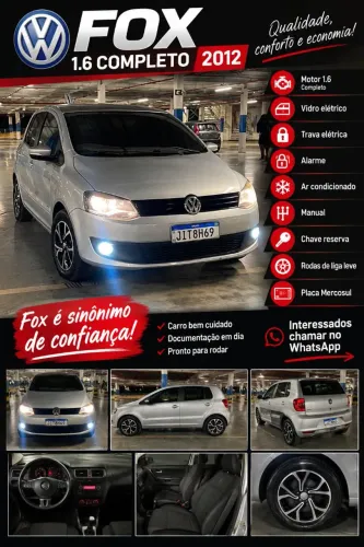 Volkswagen Fox 1.6 MI Total Flex 8V 5P 2012