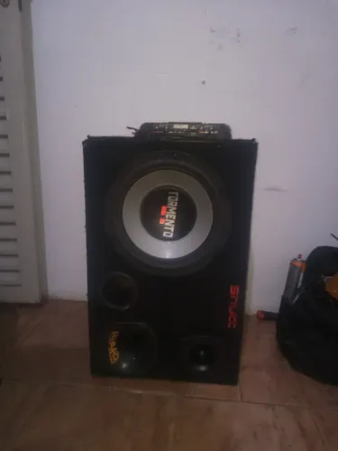 Caixa trio sub de 12" (polegadas)