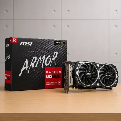 MSI ARMOR RX 570 4GB - PLACA DE VÍDEO