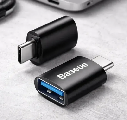 Adaptador Usb C Para Usb Baseus Otg Entrada Tipo C Usb Fêmea