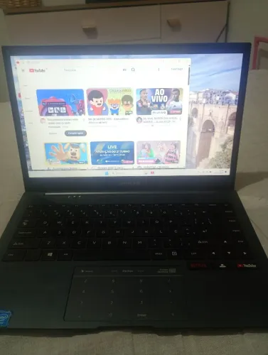 Vendo notebook positivo em perfeito estado, ótimo para estudo etc valor 300 R$ *11