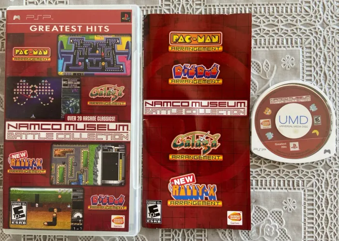 Jogo PSP - Namco Museum Battle Collection