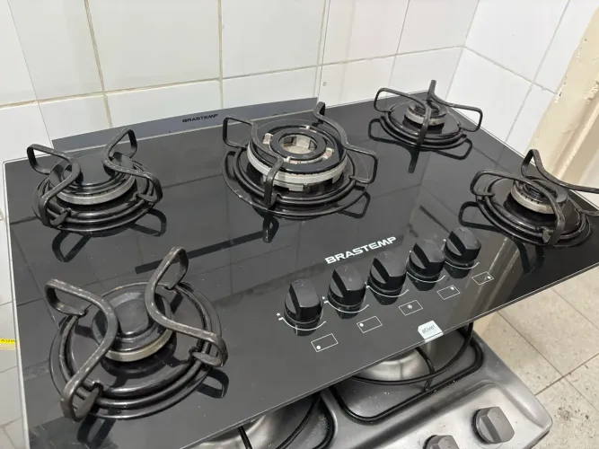 Cooktop 5 bocas - Brastemp Ative