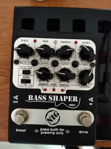 Pedal para Baixo - NIG Bass Shaper BSH