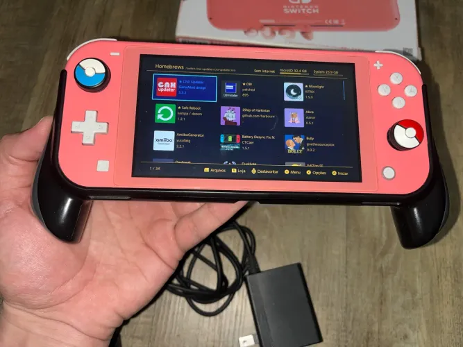Nintendo Switch Lite Desbloqueado