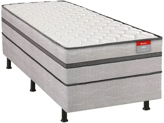 Cama Box Conjugada Solteiro Reconflex Espuma 65x88x188cm