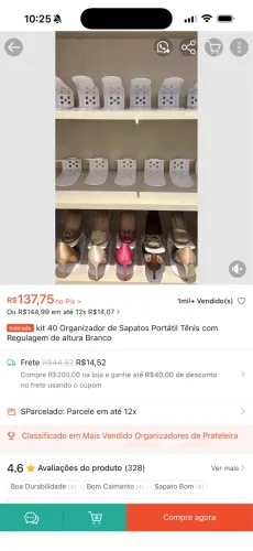 Porta sapatos