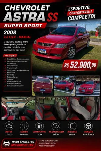 Chevrolet Astra Elegance 2.0 MPFI Flexpower 8V 5P 2008