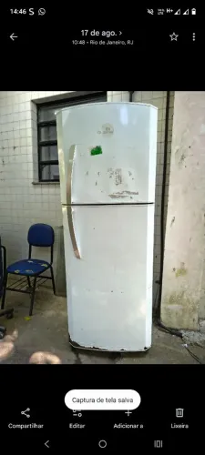 Geladeira continental usada