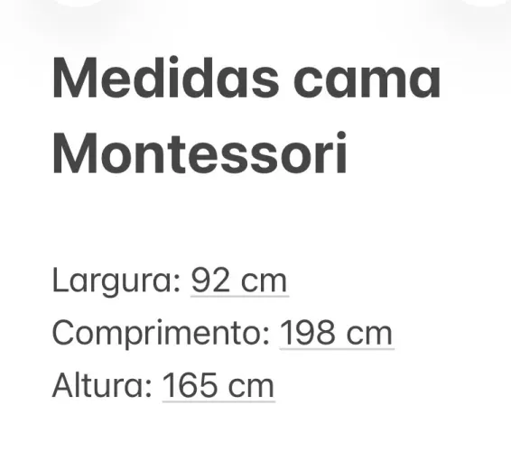 Vendo cama montessori usada!