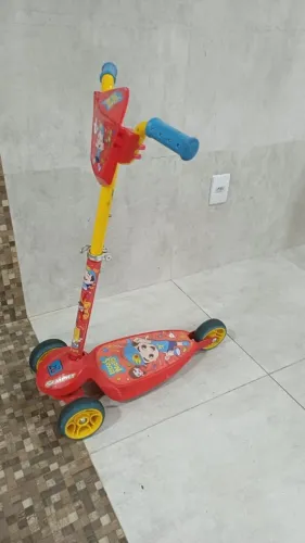 Patinete Skatenet Luccas Neto Brinquedos Bandeirante Multicor
