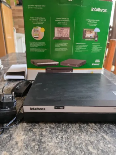 Vendo DVR Intelbras MHDX Full HD- 3104 - 4 canais