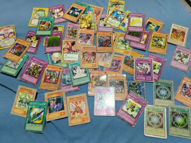 Lote Cartinhas Antigas Yu-Gi-Oh + Dragon Ball Z