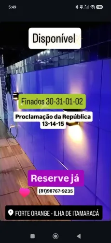 Casa de praia em Itamaracá forte Orange