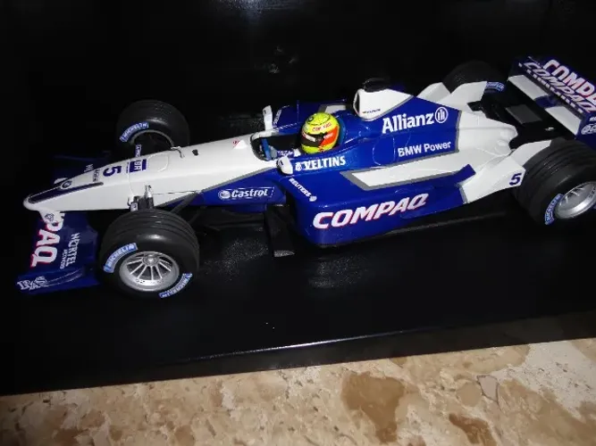Minichamps 1/18 Williams 2001 fw23 Ralf Schumacher GP San Marino - VIDE DETALHES