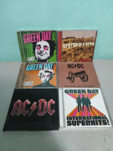 Combo De CDs De Música (Rock)