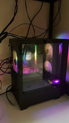 Pc gamer + mesa + cadeira