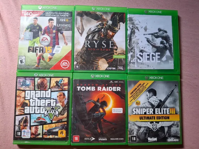 Jogos xbox one originais (Apartir 50.00)