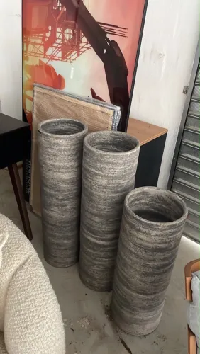 Vasos para plantas 89cm maior 72cm menor