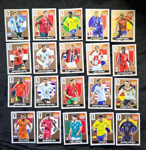 Kit Figurinhas Legends/Extras Bronze 2026 Panini