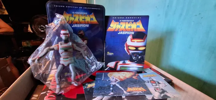 Box Jaspion Lata ( para colecionadores)