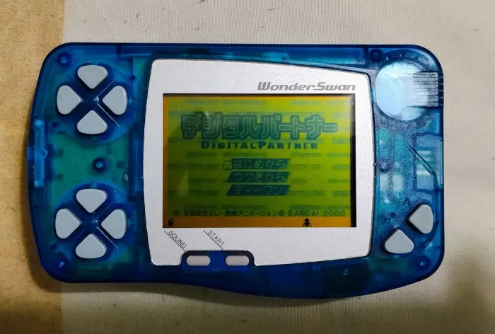Bandai WonderSwan Azul Translúcido 