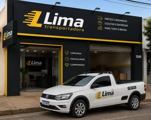 Fazemos transporte de mercadorias para todo Brasil