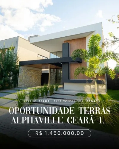 Casas planas na cidade alpha Ceará, terras Alphaville ceara 1, Eusébio oportunidade