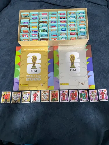 Figurinha e álbuns da copa 2026, TENHO TODAS AS FIGURINHAS