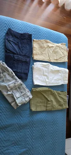 Bermudas 10/12 anos