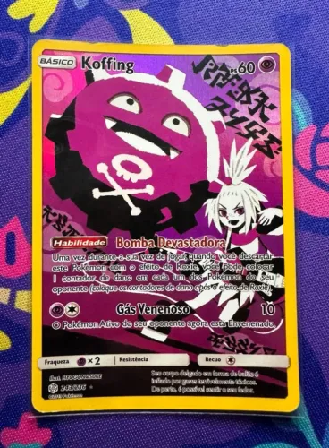 Carta Kooffing Galeria de Treinadores SP Pokemon TCG