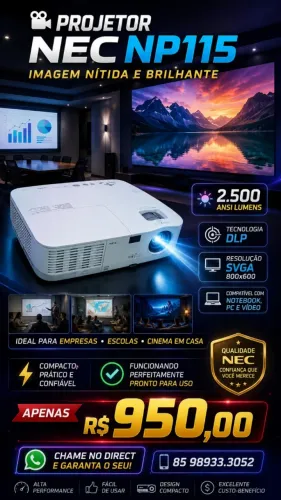 Projetor NEC NP115