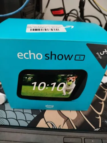NUNCA USADA - Echo show 5 - 3°Geração Amazon, com Alexa, alto-falante de 44mm, preto