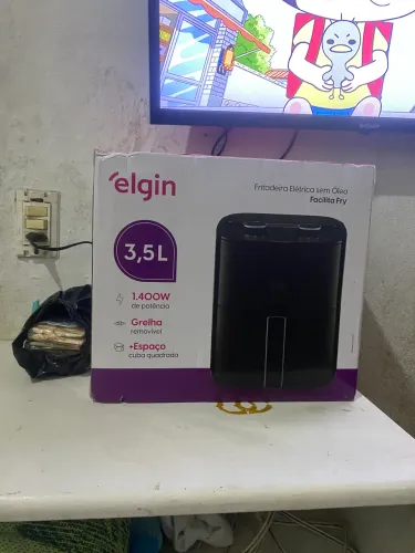 Fritadeira Elétrica Air Fryer Facilita Fry Elgin - 3.5 Litros, 127V