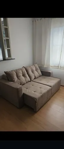 SOFA RETRATIL 1.80 NOVO DE FABRICA FRETE GRÁTIS