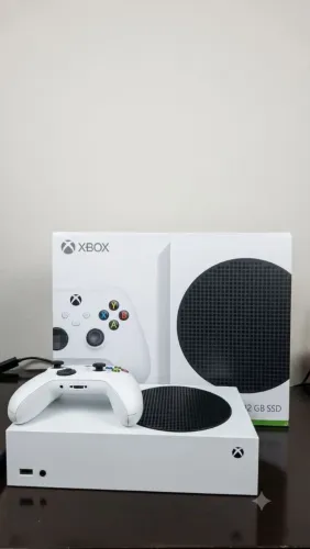 Xbox Series S 512gb + controle + caixa
