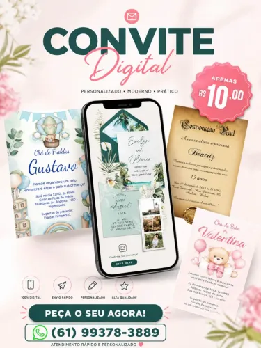Convite digital 