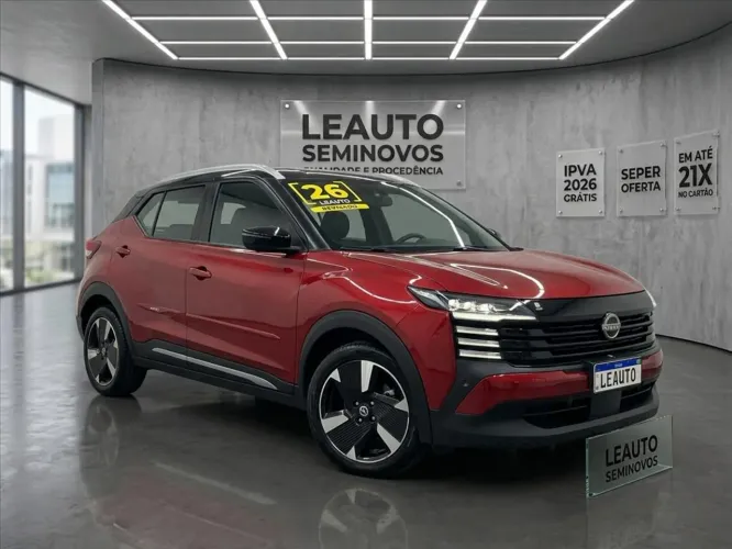 Nissan Kicks 1.0 Turbo Platinum 2026