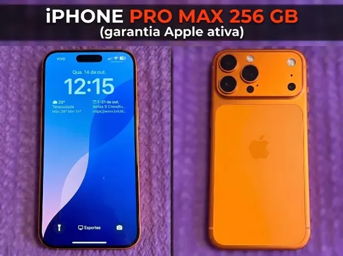 iPhone 17 Pro Max 256GB (Laranja Cósmico)