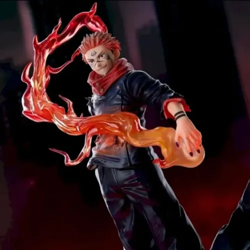 Figure Sukuna Luminasta SEGA - Jujutsu Kaisen Chamas Flamejantes
