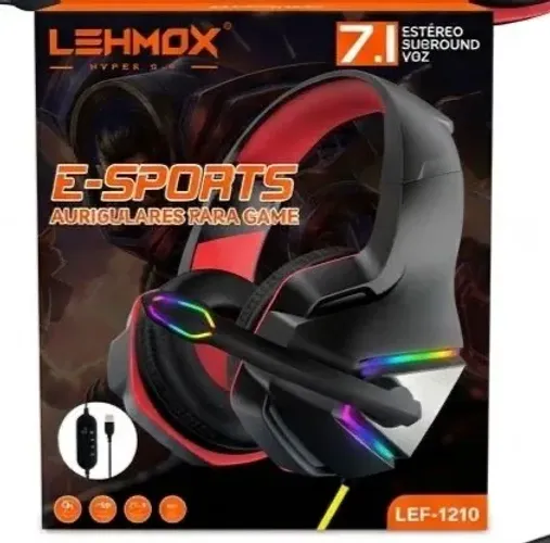 Headset Gamer Lehmox com fio -Frete Grátis!!