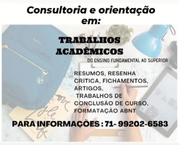 Consultoria em trabalhos acadêmicos