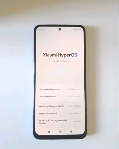 POCO M4 PRÓ 128GB 8 DE RAM C/ CARREGADOR E CAPA.