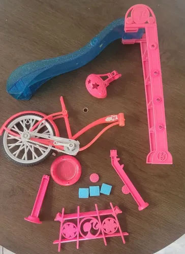 Lote de itens Barbie