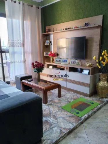 Apartamento com 3 dormitórios à venda, 97 m² por R$ 660.000,00 - Jardim Stella - Santo And
