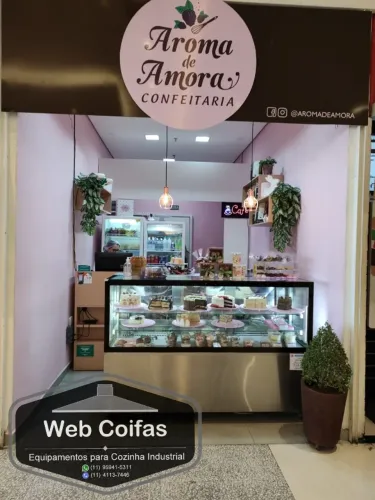 Vitrine refrigerada balcao, para tortas e bolos, Vidro reto, Ar Forçado, Direto da fábrica